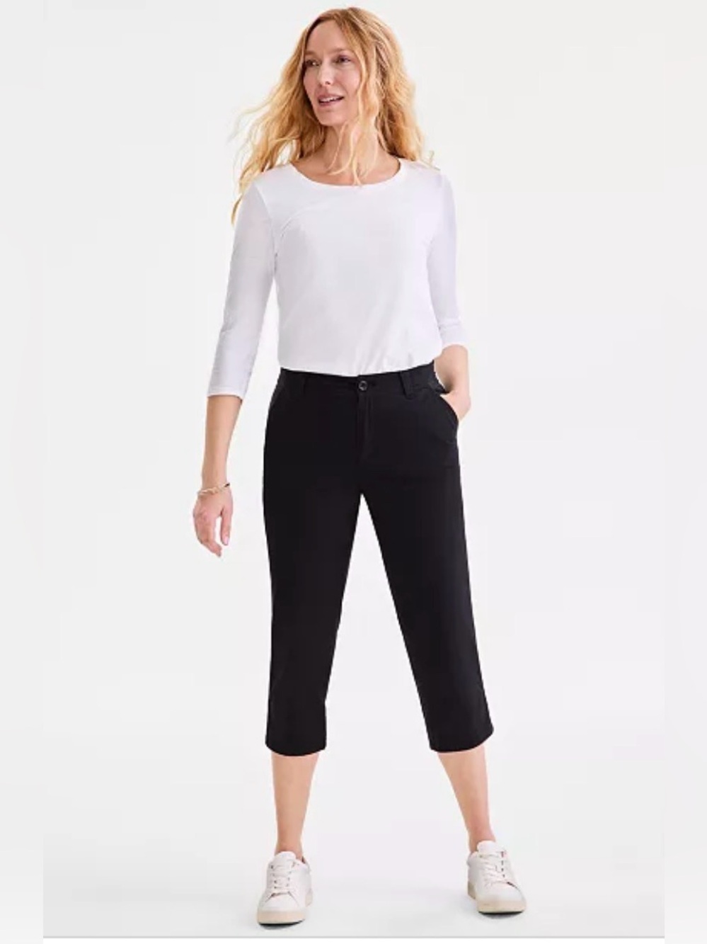 Style & Co
Petite Mid-Rise Comfort Waist Capri Pants